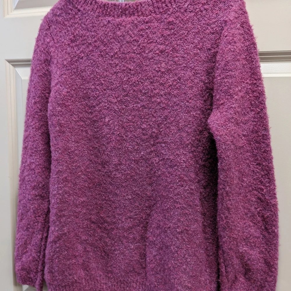 Sonoma Pullover Nubby Sweater- size medium